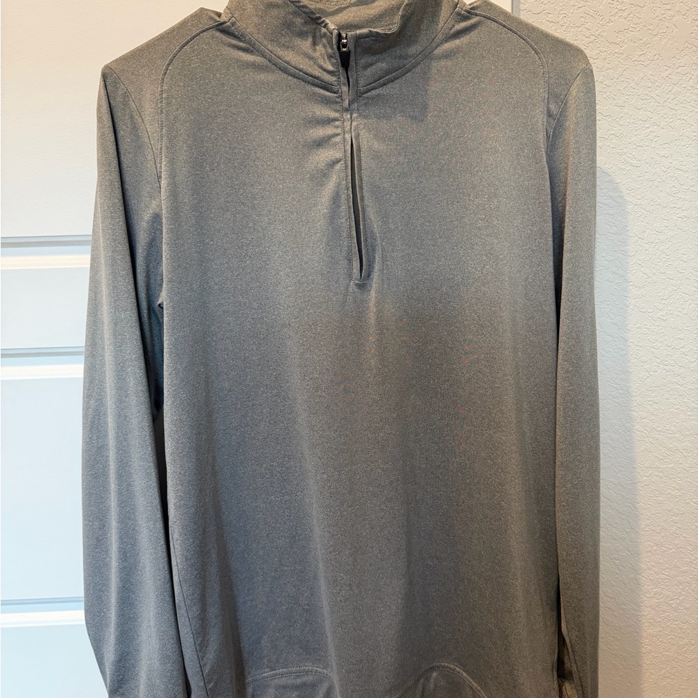 Boys Johnnie-O Grey Quarter Zip
